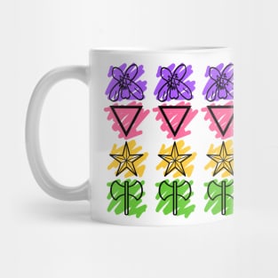 Lesbian/Sapphic Pride Tshirt Mug